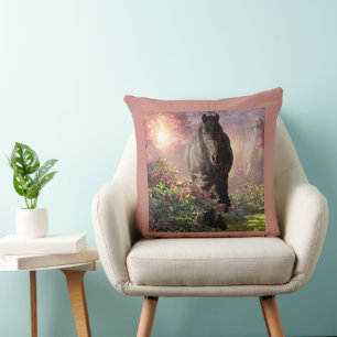 Black Beauty Friesian Horse - Pillow Kussen