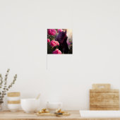 Black Beauty Friesian Horse - Poster (Keuken)