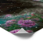 Black Beauty Friesian Horse - Poster (Hoek)