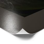 Black Beauty Friesian Horse - Poster (Hoek)