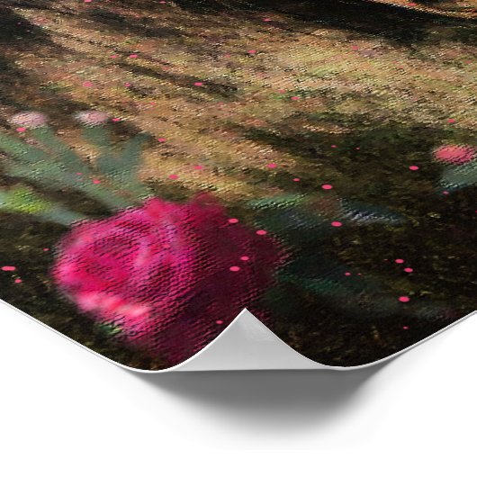 Black Beauty Friesian Horse - Poster (Hoek)