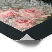 Black Beauty Friesian Horse - Poster (Hoek)