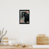 Black Beauty Friesian Horse - Poster (Keuken)