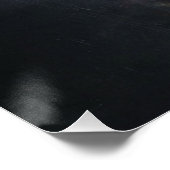 Black Beauty Friesian Horse - Poster (Hoek)