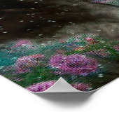 Black Beauty Friesian Horse - Poster (Hoek)