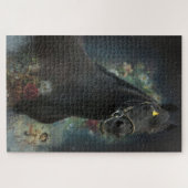 Black Beauty Friesian Horse - Puzzle Legpuzzel (Horizontaal)