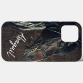 Black Beauty Hoesje-Mate iPhone-tas Case-Mate iPhone Case (Achterkant (horizontaal))
