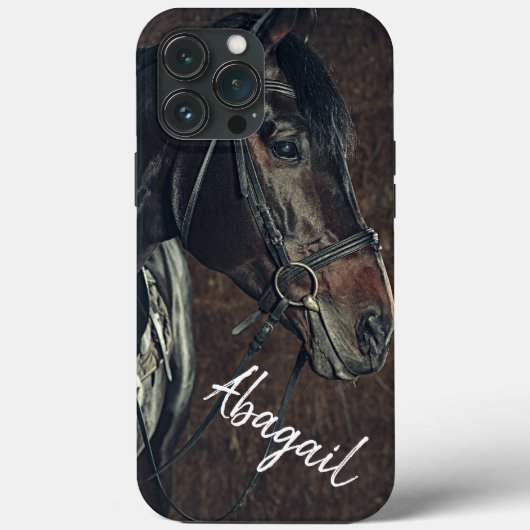 Black Beauty Hoesje-Mate iPhone-tas Case-Mate iPhone Case (Achterkant)