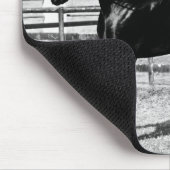 Black Beauty Horse Muismat (Hoek)