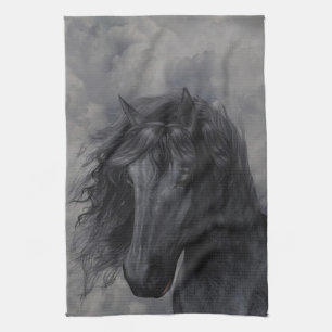 Black Beauty Kitchen Towel Theedoek