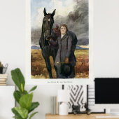 Black Beauty poster - Afschildering van zeeboekenb (Thuiskantoor)