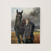Black Beauty Puzzle - uit Sewell-boek Legpuzzel (Verticaal)