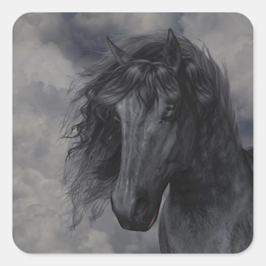 Black Beauty Sticker (Voorkant)