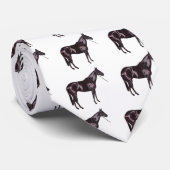 Black Beauty Stropdas (Opgerold)