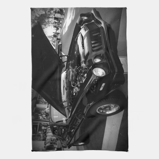 Black Beauty Theedoek (Verticaal)