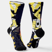 BLACK BEAUTY URBAN ROCK ROLL REBEL LEREN JAS SOKKEN (Gebogen)