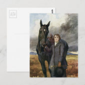 Black Beauty - ze koos me voor haar paard Briefkaart (Voorkant / Achterkant)