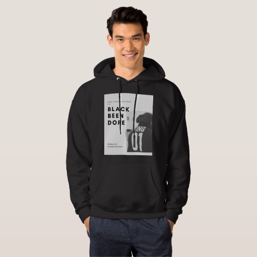 Black Been Dope Mannen Hoodie (Voorkant volledig)