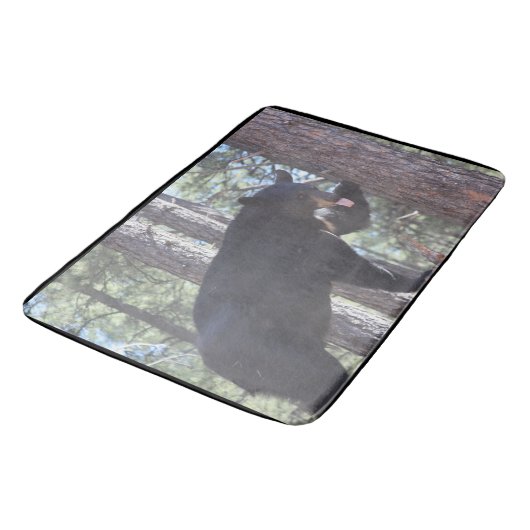 Black Beer Bath Mat (Gekanteld)
