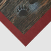 Black Beer Beer Paws Tissuepapier (Detail)