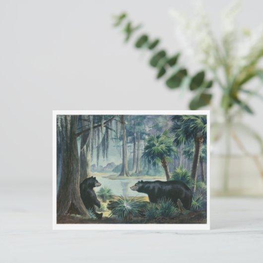 Black Beer Diorama Briefkaart (Staand voorkant)