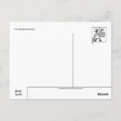 Black Beer Diorama Briefkaart (Achterkant)