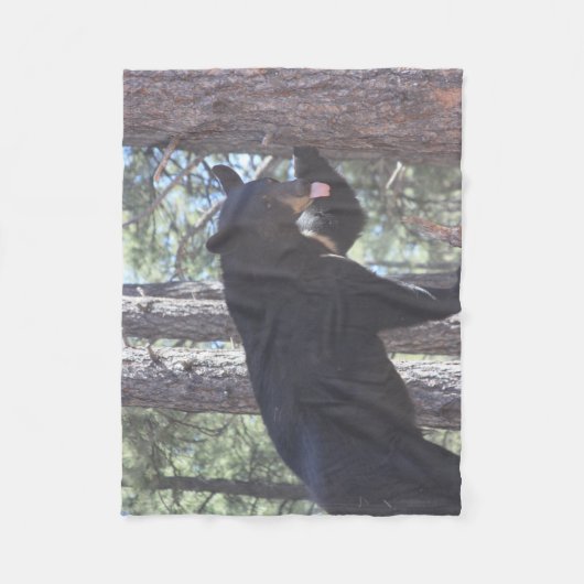 Black Beer Fleece Blanket (Voorkant)