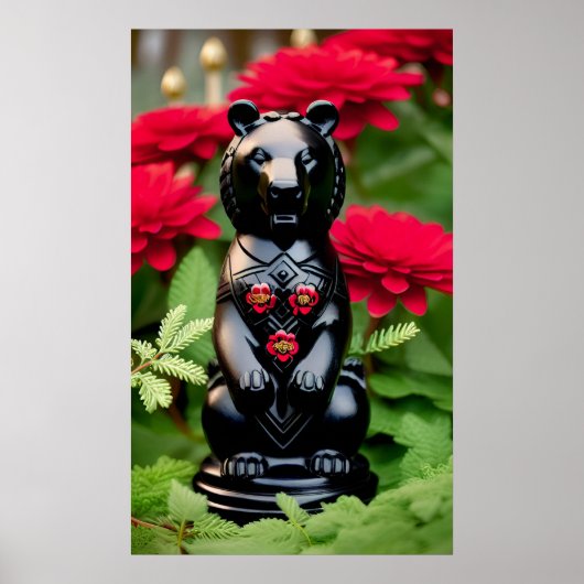 Black beer game-speler poster (Voorkant)