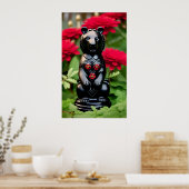 Black beer game-speler poster (Keuken)