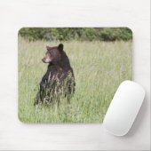 Black Beer Mousepad Muismat (Met muis)
