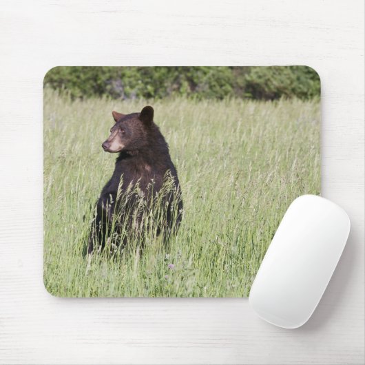 Black Beer Mousepad Muismat (Met muis)