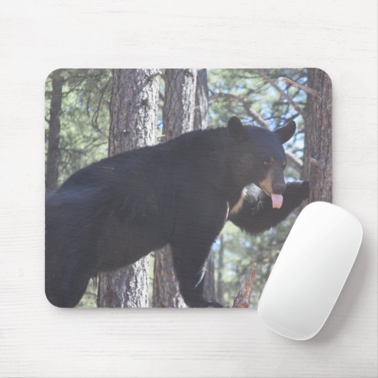 Black Beer Mousepad Muismat (Met muis)