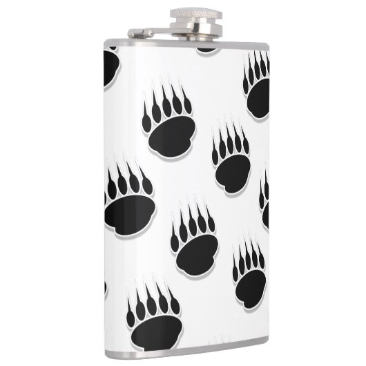 Black Beer Paw Patroon Heupfles (Rechts)