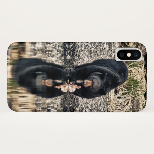 Black Beer Reflections Case-Mate iPhone Case (Achterkant (horizontaal))