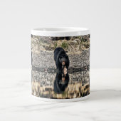 Black Beer Reflections Grote Koffiekop (Voorkant)