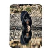 Black Beer Reflections Magneet (Verticaal)