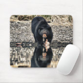 Black Beer Reflections Muismat (Met muis)