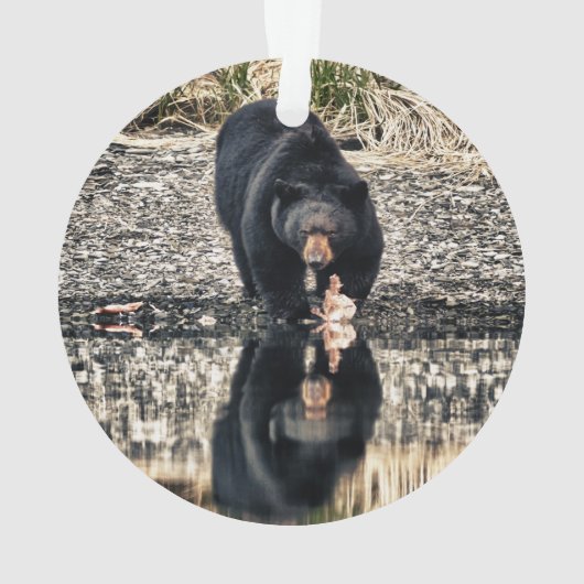 Black Beer Reflections Ornament (achterkant)