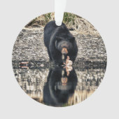 Black Beer Reflections Ornament (voorkant)