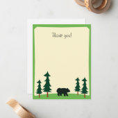 BLACK BEER Rustic Flat Bedankt voor je briefkaart (Voorkant / Achterkant in situ)