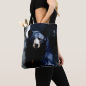 Black Beer Wildlife Art Tote Bag (Dichtbij)