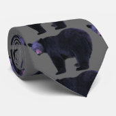 Black Beer Wildlife Mode Stropdas (Opgerold)