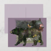 Black Beer Woodland binnen Briefkaart (Voorkant / Achterkant)