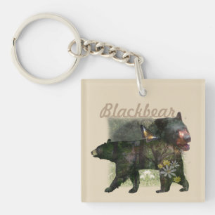 Black Beer Woodland binnen Sleutelhanger