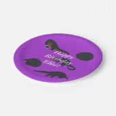 Black Bellied Pangolins Verjaardag Papieren Bordje (Gekanteld)