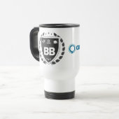 Black Belt Certificering - GLSS.app Reisbeker (Voorkant links)