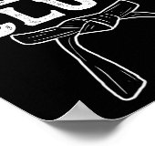 Black Belt Club - Karate Taekwondo Kung Fu Jiu Jit Poster (Hoek)
