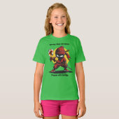 Black Belt Dinker T-shirt (Voorkant volledig)