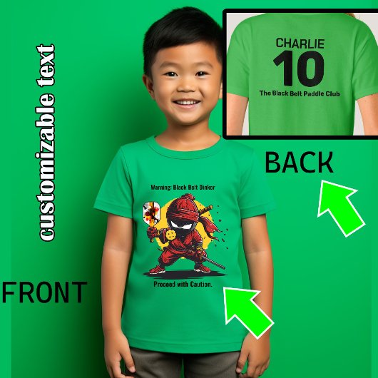 Black Belt Dinker T-shirt