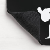 Black Belt Gezegde Karate Martial Arts Muismat (Hoek)
